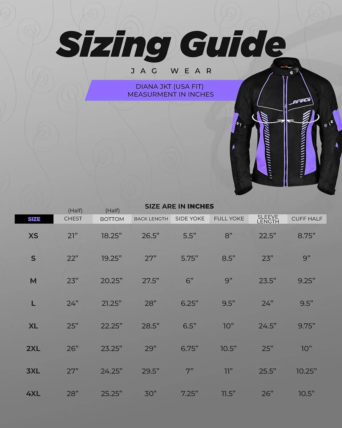 JAG Touring Motorcycle Jacket for Women, All Season Adventure Women's Dual Sport Jacket with CE Armor Cordura Fabric