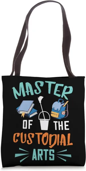 Janitor Cleaning Master Od Custodial Arts School Custodian Tote Bag
