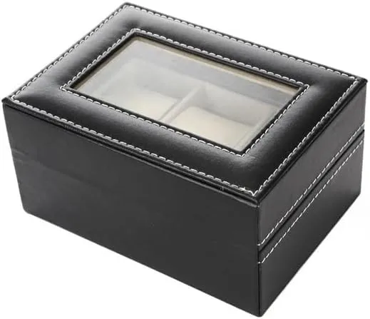 JSEIAJB Jewelry Box Jewelry Box Family Fu Watch Box Perspective 3 Watch Display Box