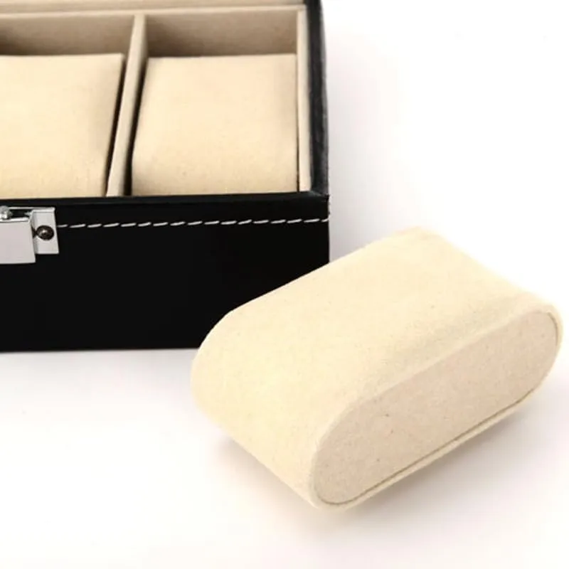 JSEIAJB Jewelry Box Jewelry Box Family Fu Watch Box Perspective 3 Watch Display Box