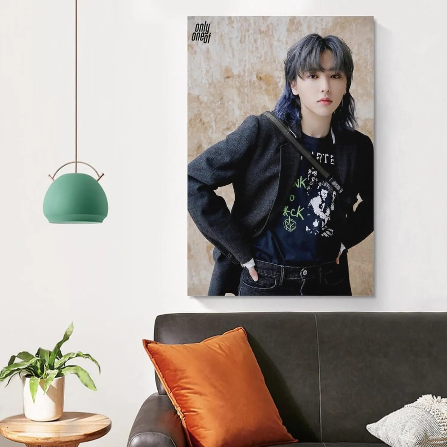 K-pop Artist Poster OnlyOneOf Rie Unknown Art Pics 0.1 Ver. 1st Teaser Canvas Poster Bedroom Decor Sports Landscape Office Room Decor Gift 20x30inch(50x75cm)