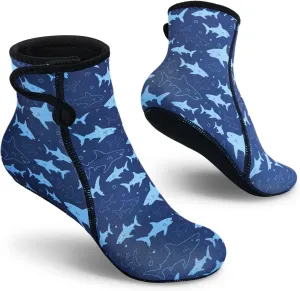 Kids Neoprene Socks 3mm Water Socks Keep Warm Sand Socks Anti-Slip Wetsuit Socks Water Sport Swimming Surfing
