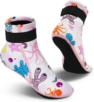 Kids Neoprene Socks 3mm Water Socks Keep Warm Sand Socks Anti-Slip Wetsuit Socks Water Sport Swimming Surfing