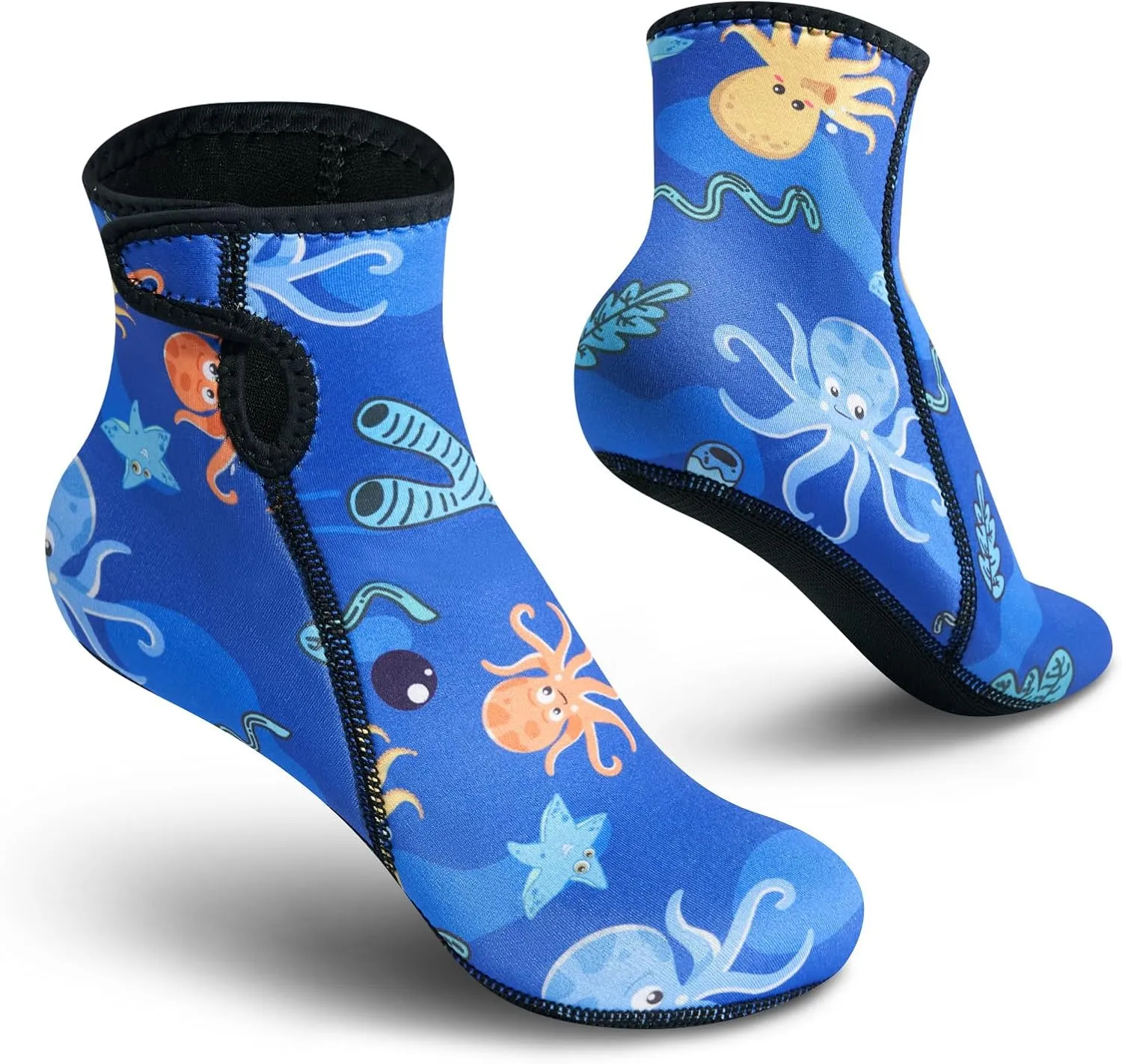 Kids Neoprene Socks 3mm Water Socks Sand Socks Anti-Slip Swimming Socks Keep Warm Wetsuit Socks for Water Sport