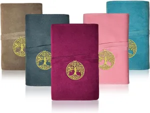 Knana 5Pcs Tarot Card Holder - Velvet Tarot Card Storage Bag, Tarot Bags and Pouches, Tarot Accessories - Tree