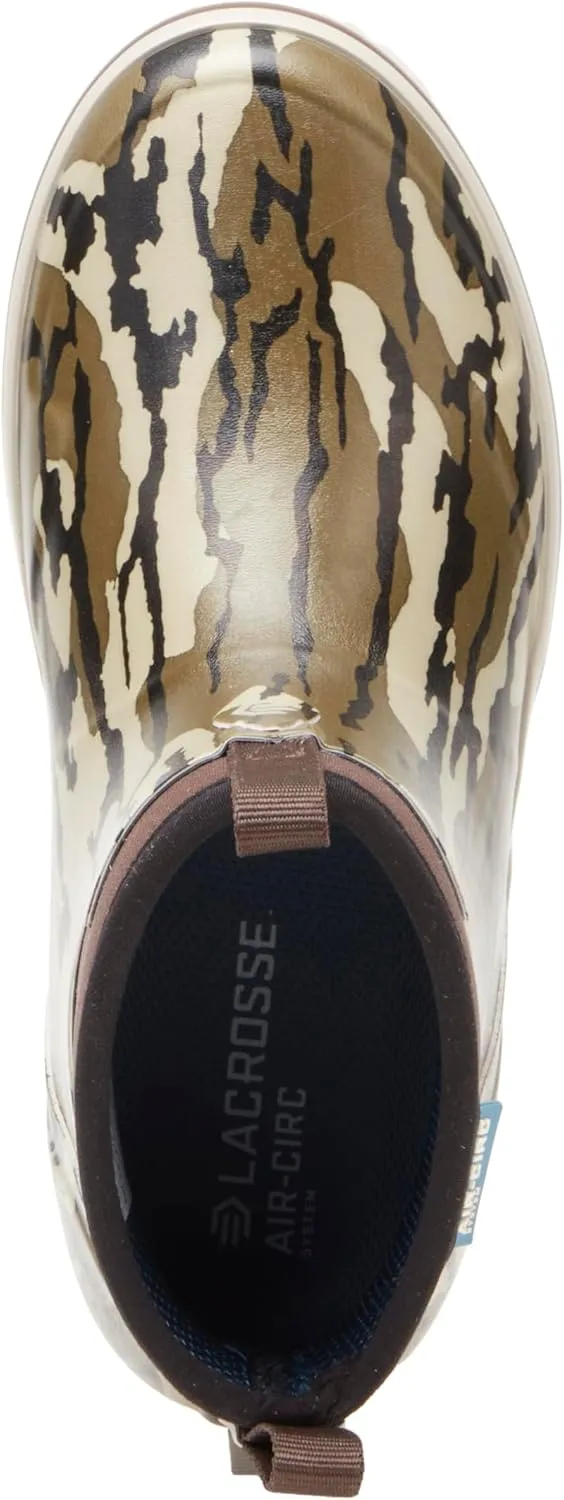 LaCrosse Women’s 6” Alpha Deck Boots with Rubber & Neoprene Construction, Quick-Drying Air-Circ Liner, and Slip-Resistant Foredeck Outsole