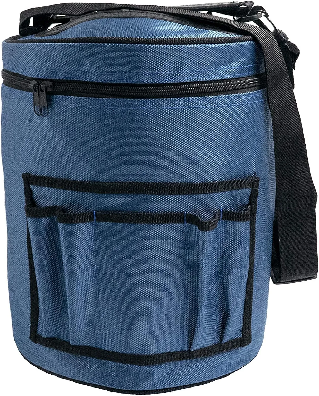 Laminet Crochet,Yarn,Knitting Storage Organizer Caddy Tote Bag, Large Capacity - Spacious - Lightweight - Zippered, Multiple Pockets,for Portable Travel Organizing Crocheting Needles and Accessories