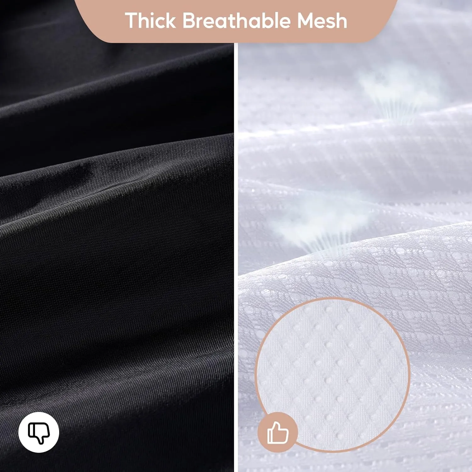 Large Mesh Laundry Bag, 24×36inch Heavy Duty Mesh Laundry Bags Drawstring Lockable, Laundry Hamper Liner, Machine Washable, for Travel,Storage, Sports Factories, Dorms, White 4pcs