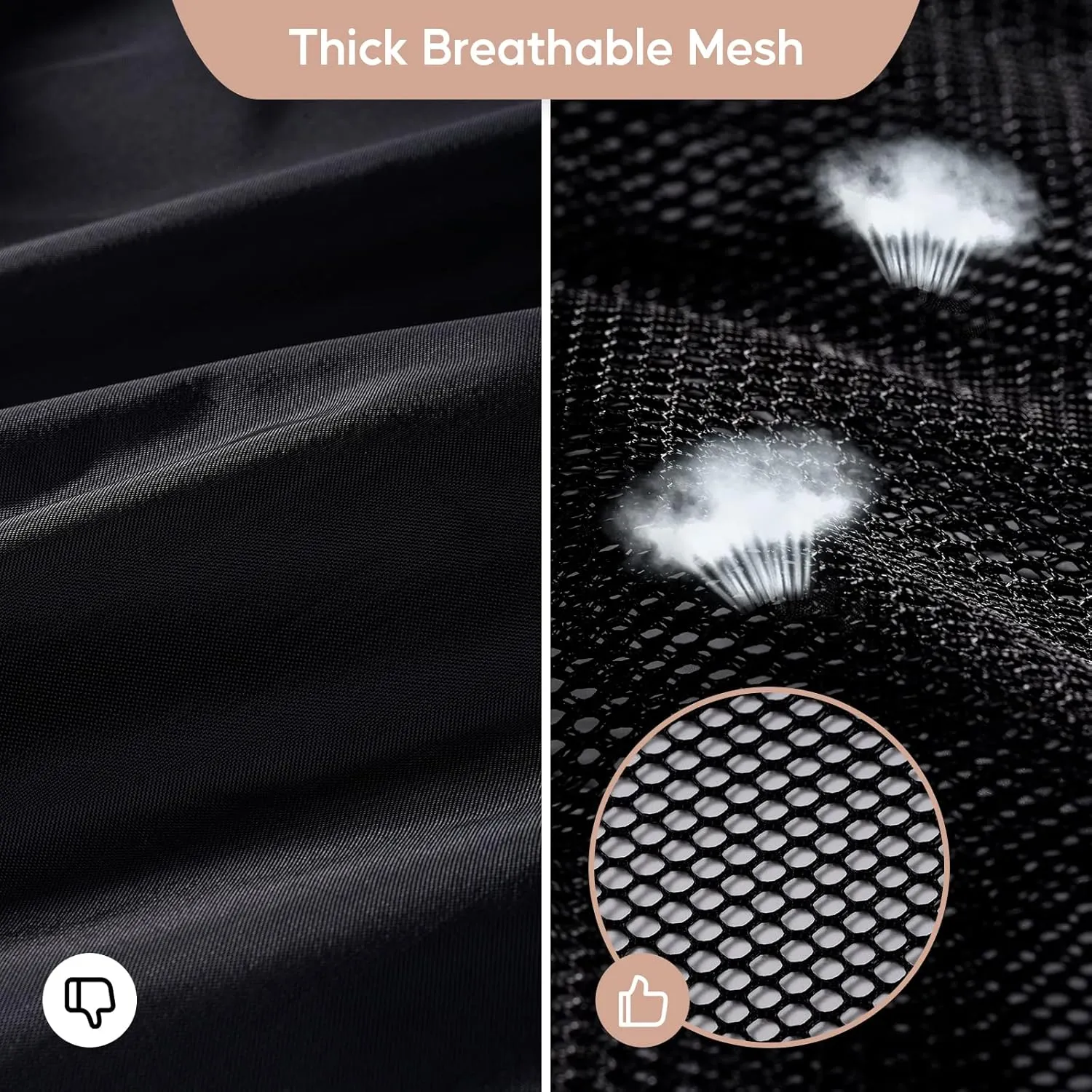 Large Mesh Laundry Bag, 27×36inch Heavy Duty Mesh Laundry Bags Drawstring Lockable, Laundry Hamper Liner, Machine Washable, for Travel,Storage, Sports Factories, Dorms, Black 4pcs