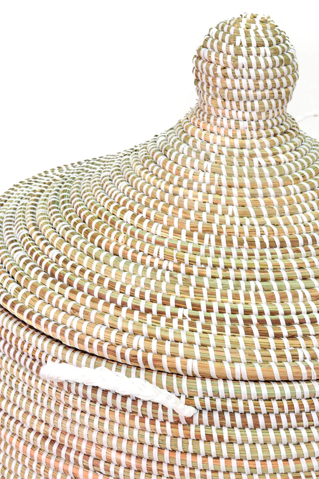 Large Solid White African Prayer Mat Hamper