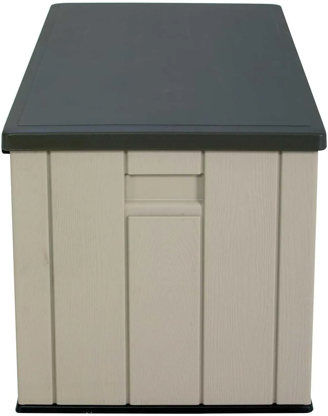 LIFETIME 60254 Heavy-Duty Outdoor Storage Deck Box, 150 Gallon, Desert Sand/Brown