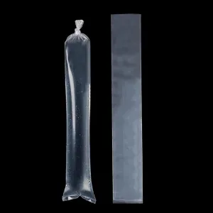 Long Plastic sleeves 14x40 Inch 50 Pack Poster Poly Bags, 2 Mil Clear Flat Open Blueprint Storage Poster Tube for Large Narrow Items, Waterproof
