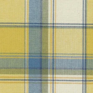 Longaberger Small Wash Day Basket Liner in Cornflower Plaid Fabric Over Edge Style