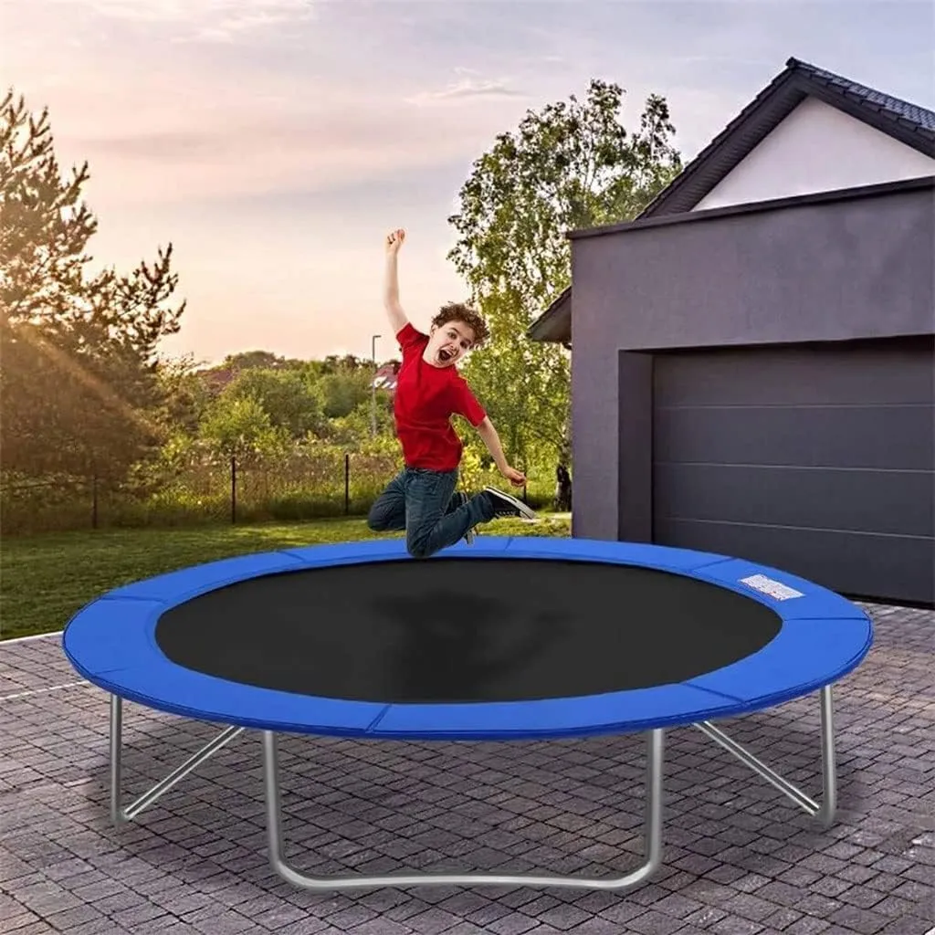 LXUKYG WAQAQM 5ft 6ft 8ft 10ft 12ft 13ft 14ft 15ft 16ft Trampoline Safety Pad UV-Resistant Tear-Resistant Edge Protection, 6FT 1.83M for Round Trampoline Accessories