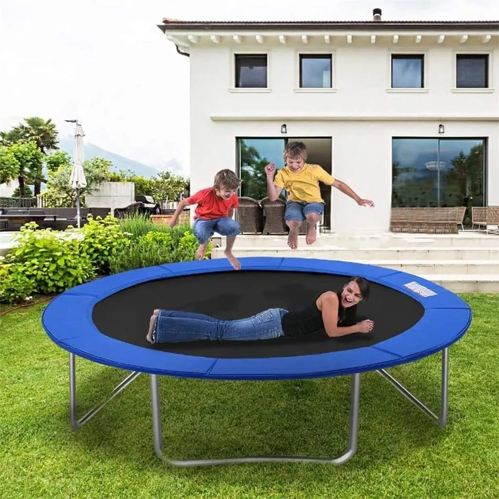 LXUKYG WAQAQM 5ft 6ft 8ft 10ft 12ft 13ft 14ft 15ft 16ft Trampoline Safety Pad UV-Resistant Tear-Resistant Edge Protection, 6FT 1.83M for Round Trampoline Accessories