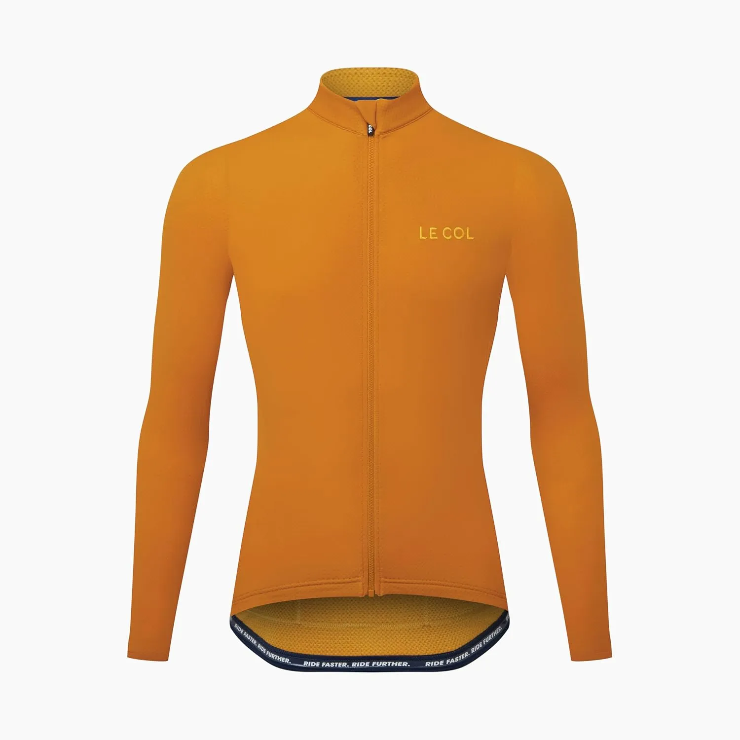 Men's Hors Categorie Jersey | Long Sleeve Bike Shirt | Thermal Fabric, Rear Pockets, Lightweight