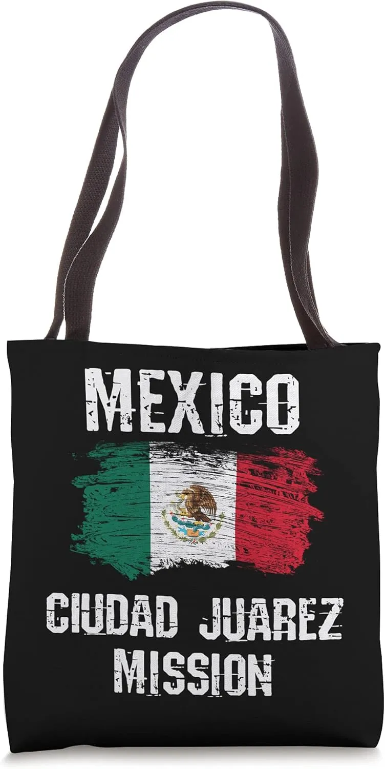 Mexico Ciudad Juarez Mission Tote Bag