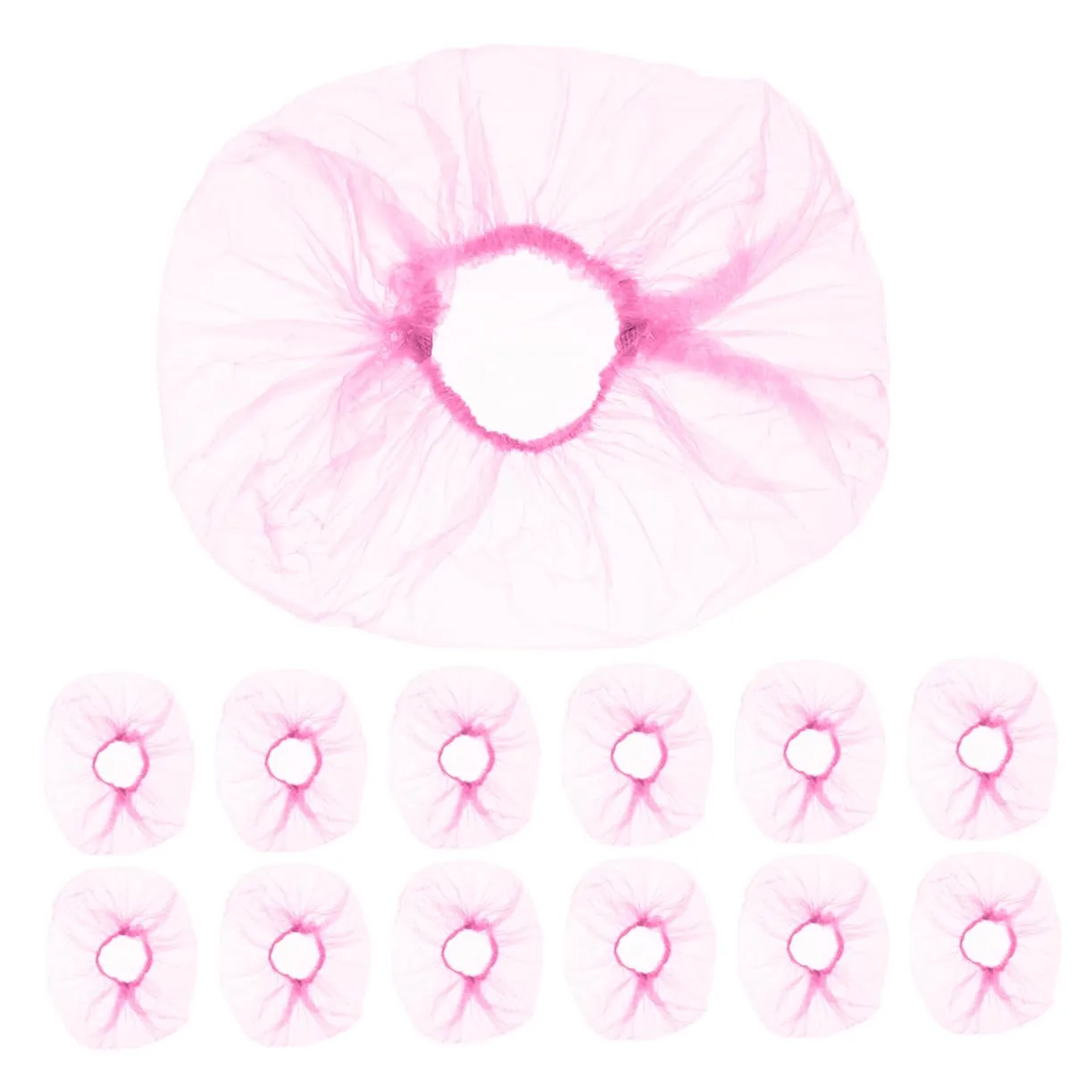 Mikinona 200Pcs Disposable Beauty Basin Liners Thickened Bags for Foot Bath Flexible Elastic Washbasin Covers for Salons Spas and Home Use