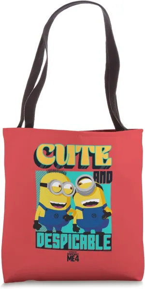 Minions Despicable Me 4 Cute and Despicable Tote Bag