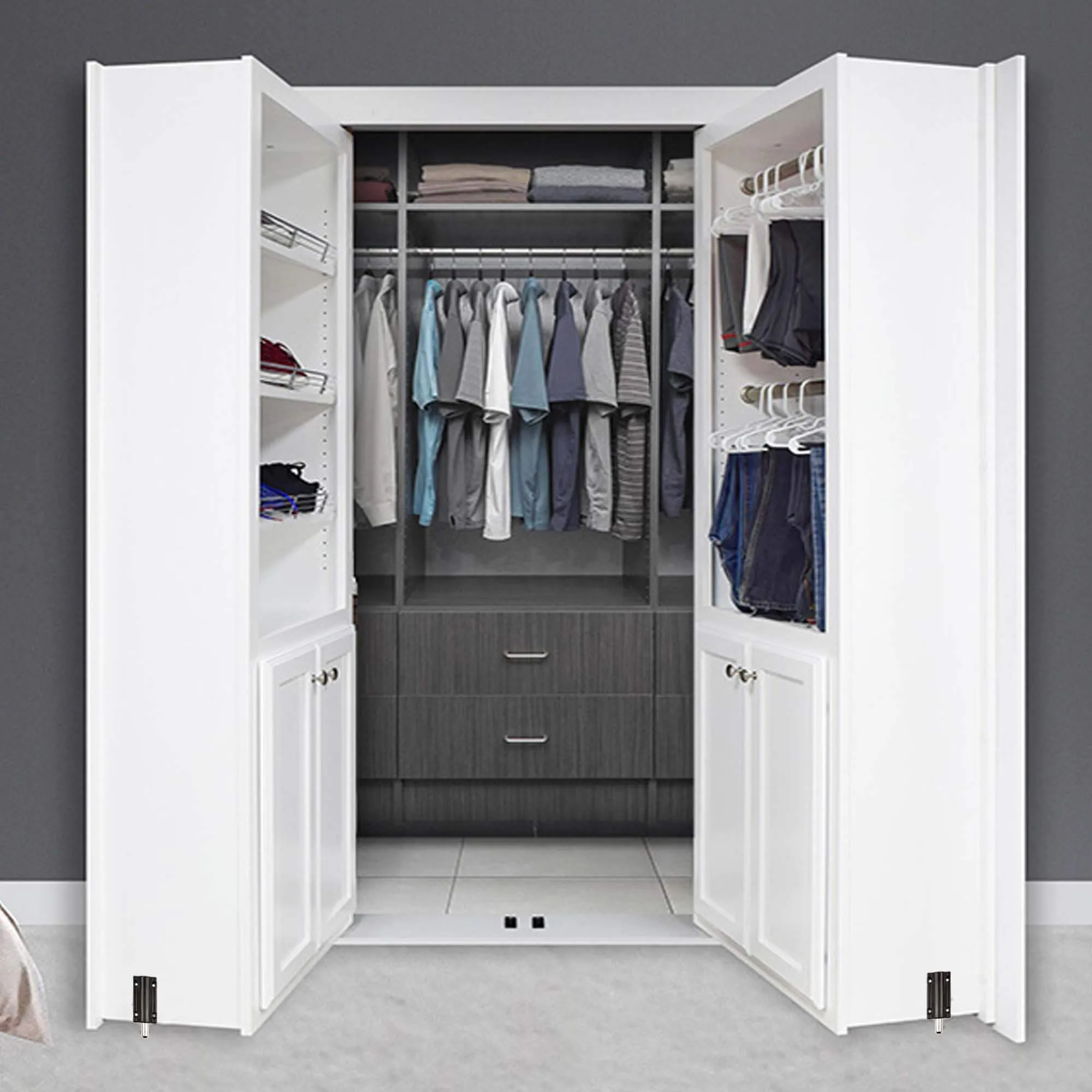Mirror Closet French Door