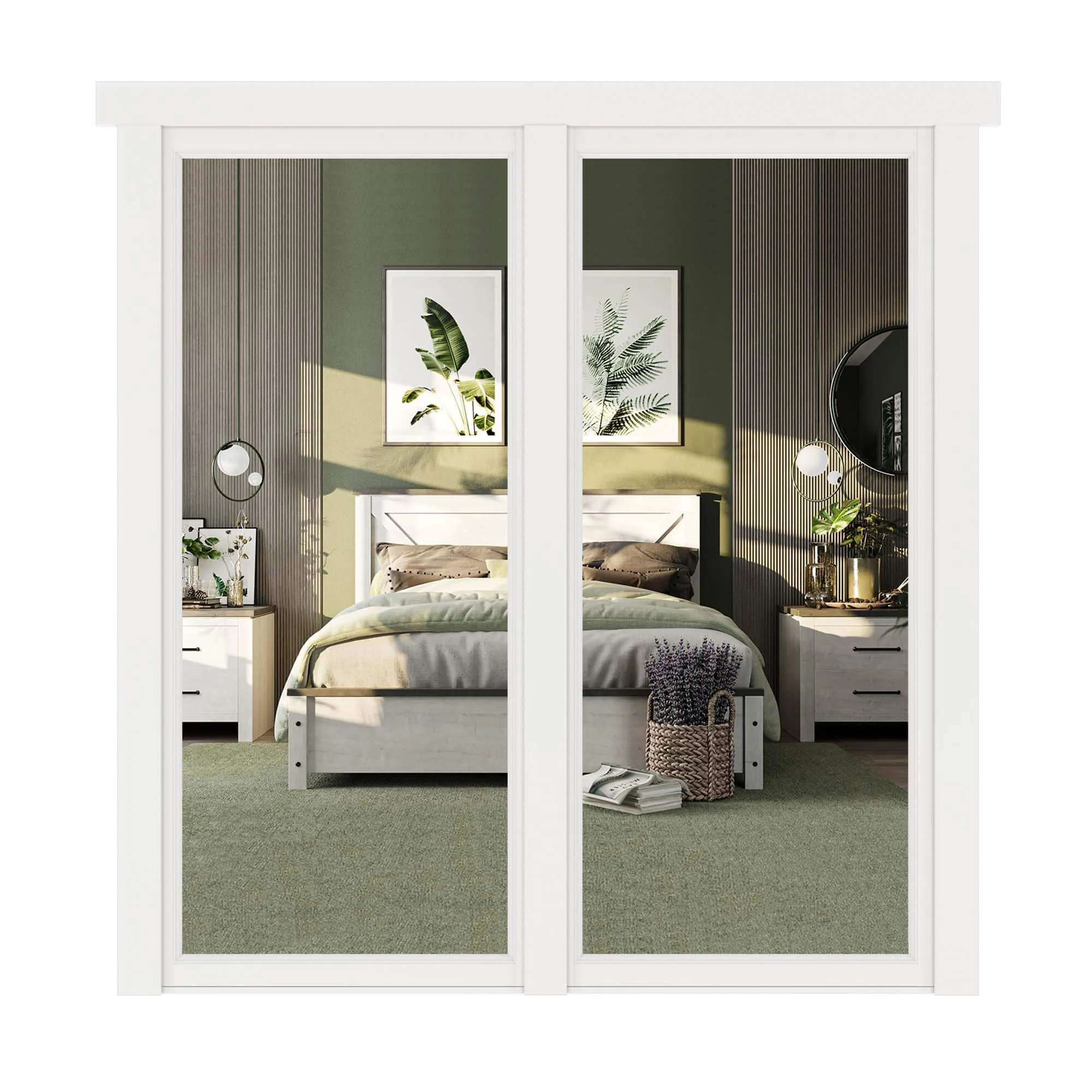Mirror Closet French Door