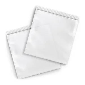 MMBM Resealable Poly Bag, 10x12 Inch, 1000 Pack, 4 Mil, Clear, Lock Seal Zipper, Reclosable Zip Plastic Baggies