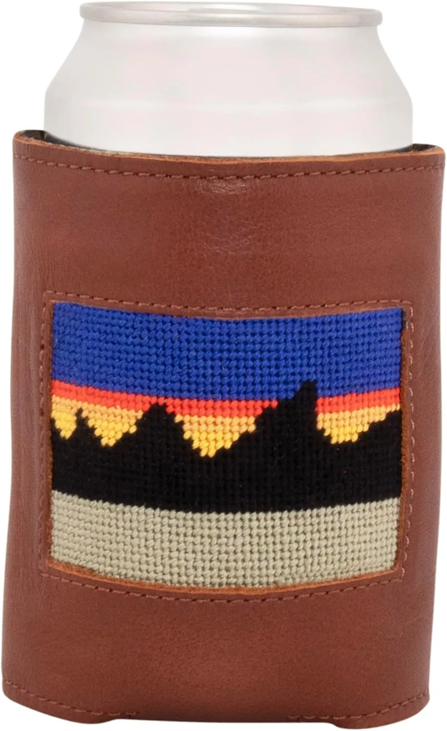 Needlepoint Can Coolers (Mountain Range)