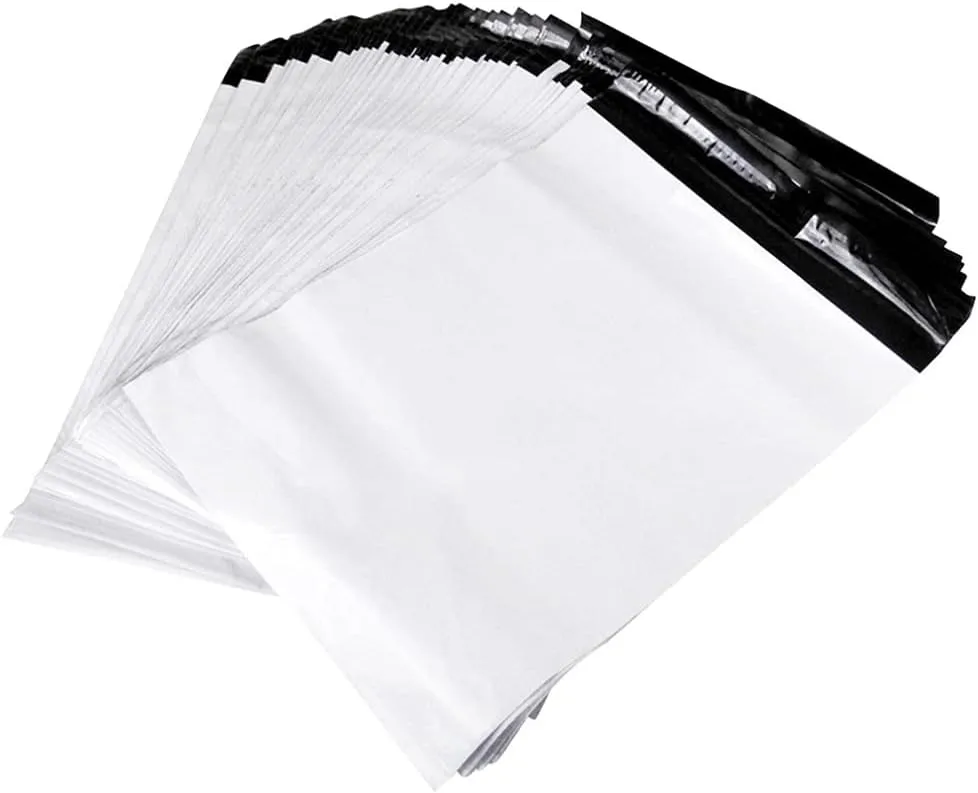 NUOBESTY Bubble Envelopes Envelopes 100pcs Bag White Mailers Plastic Mailers Self Sealed Mailing Packing Postal Decorative Bubble