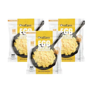 Nutriom OvaEasy OvaEasy Powdered Whole Eggs (3-Pack of 5.1 oz. Bags)