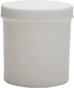 Ointment Jar with Screw on Caps – Refillable Medical Container Storage Jars, Empty Round Airtight Plastic Container, 2oz (256ct)