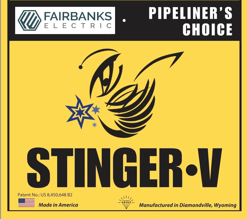 Original Stinger V STV002 Insulated Welding Stinger, Electrode Holder For Stick Welding, by Fairbanks Electric