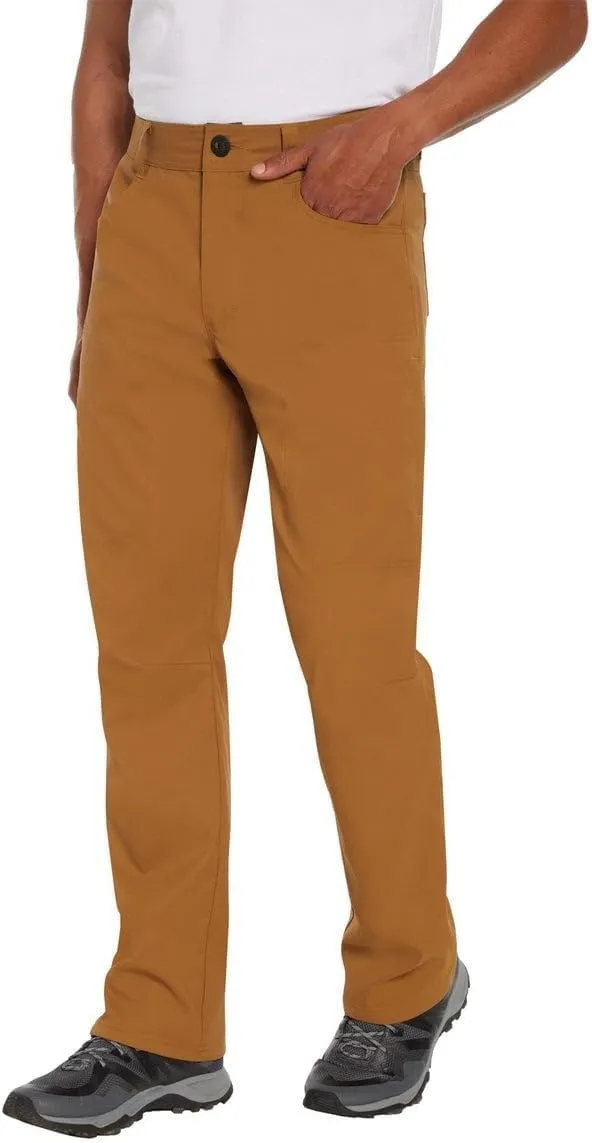 Orvis Men’s Regular Fit Fleece Lined Stretch Fabric Pant (Tan,32x30)