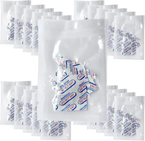 Oxygen Absorbers For Food Storage 300cc (5 pcs in Vacuum Sealed Bag x 20, Total 100 Packets) O2 Absorbers Food Grade Oxygen Absorbers Oxygen Packets For Food Storage Oxygen Remover Absorb Observers