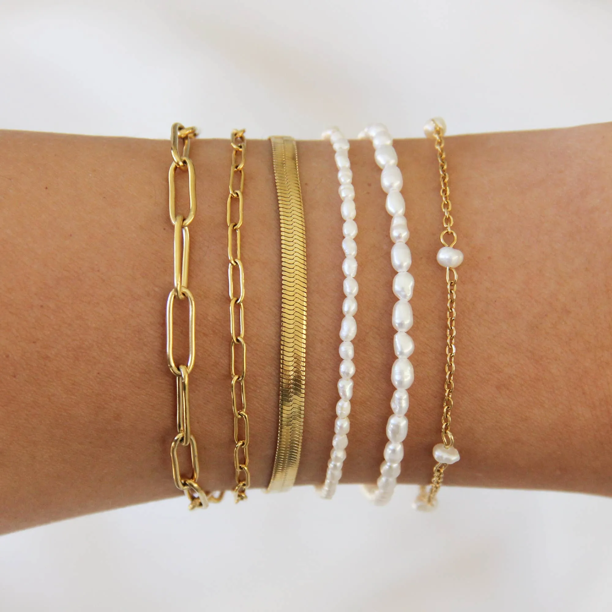 Pearl by the Yard Bracelet