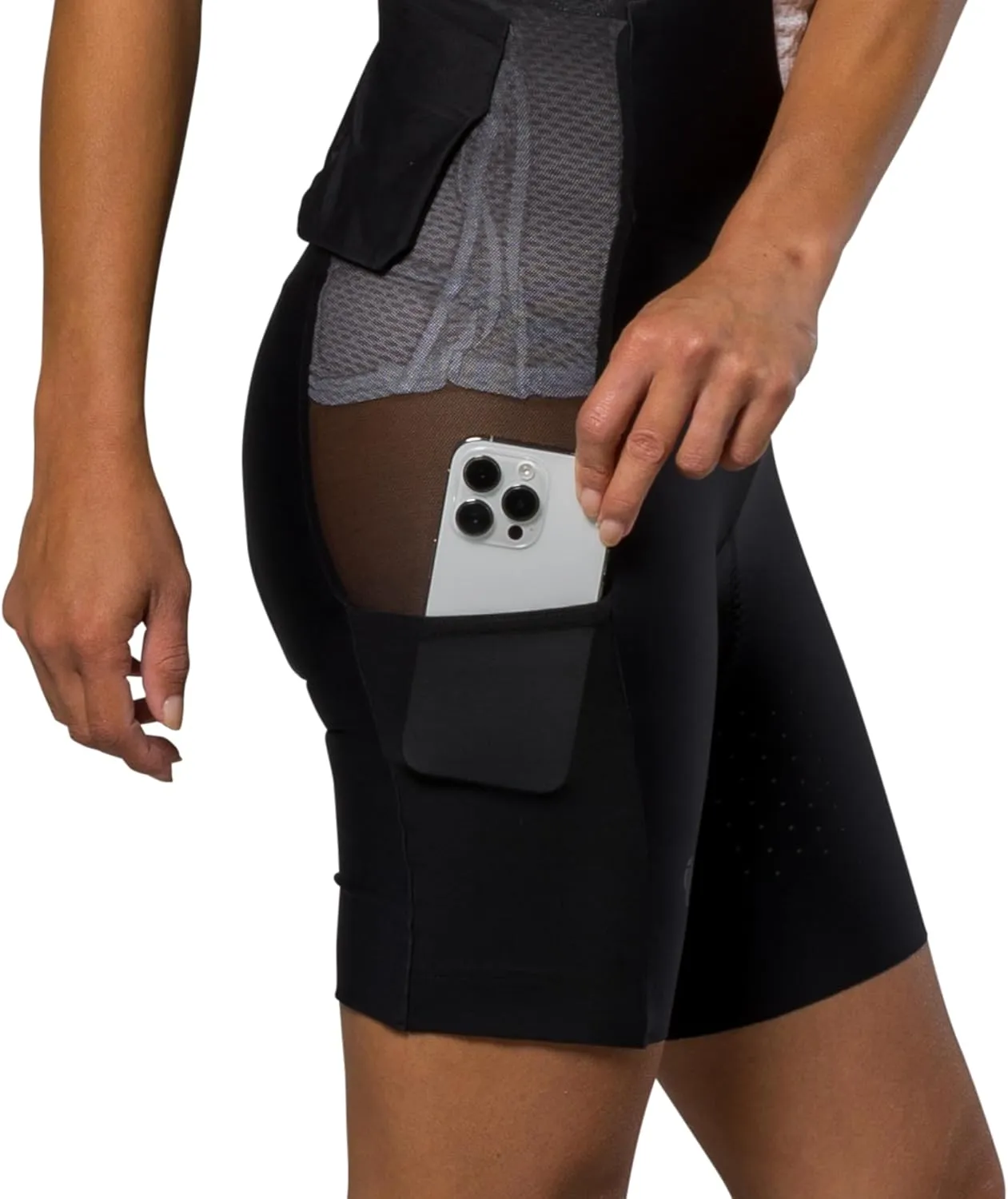 PEARL IZUMI Women's Pro Transfer Liner Bib Shorts, Fast-Drying Transfer Fabric for Breathability, Large Pockets for Storage