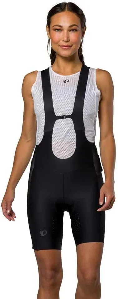 PEARL IZUMI Women's Pro Transfer Liner Bib Shorts, Fast-Drying Transfer Fabric for Breathability, Large Pockets for Storage