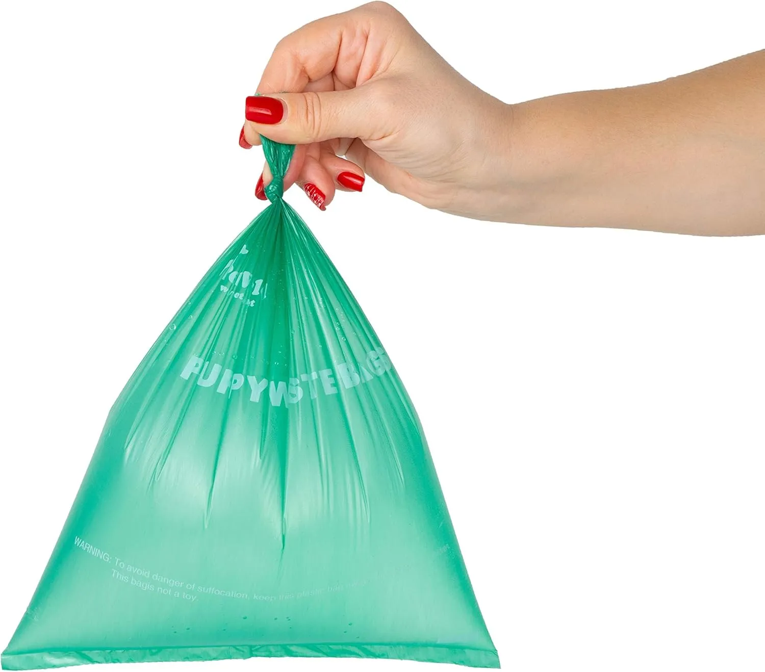 PETSWORLD Scented Dog Poop Bags, Biodegradable Waste Bags for Dogs with Dispenser and Leash Clip, Thick, Sturdy Leak-proof Poop Waste Bags, Odor Proof Bags in Cucumber Scent, 1000 Count Poop Bag Rolls