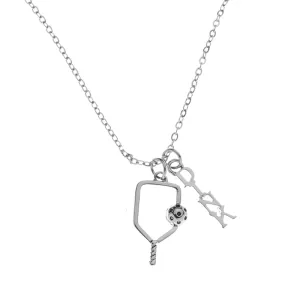 Pickleball Dink Charm Necklace