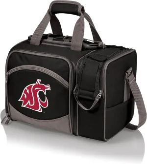 Picnic TIME NCAA Malibu Cooler Picnic Basket - Insulated Cooler Tote with Picnic Set