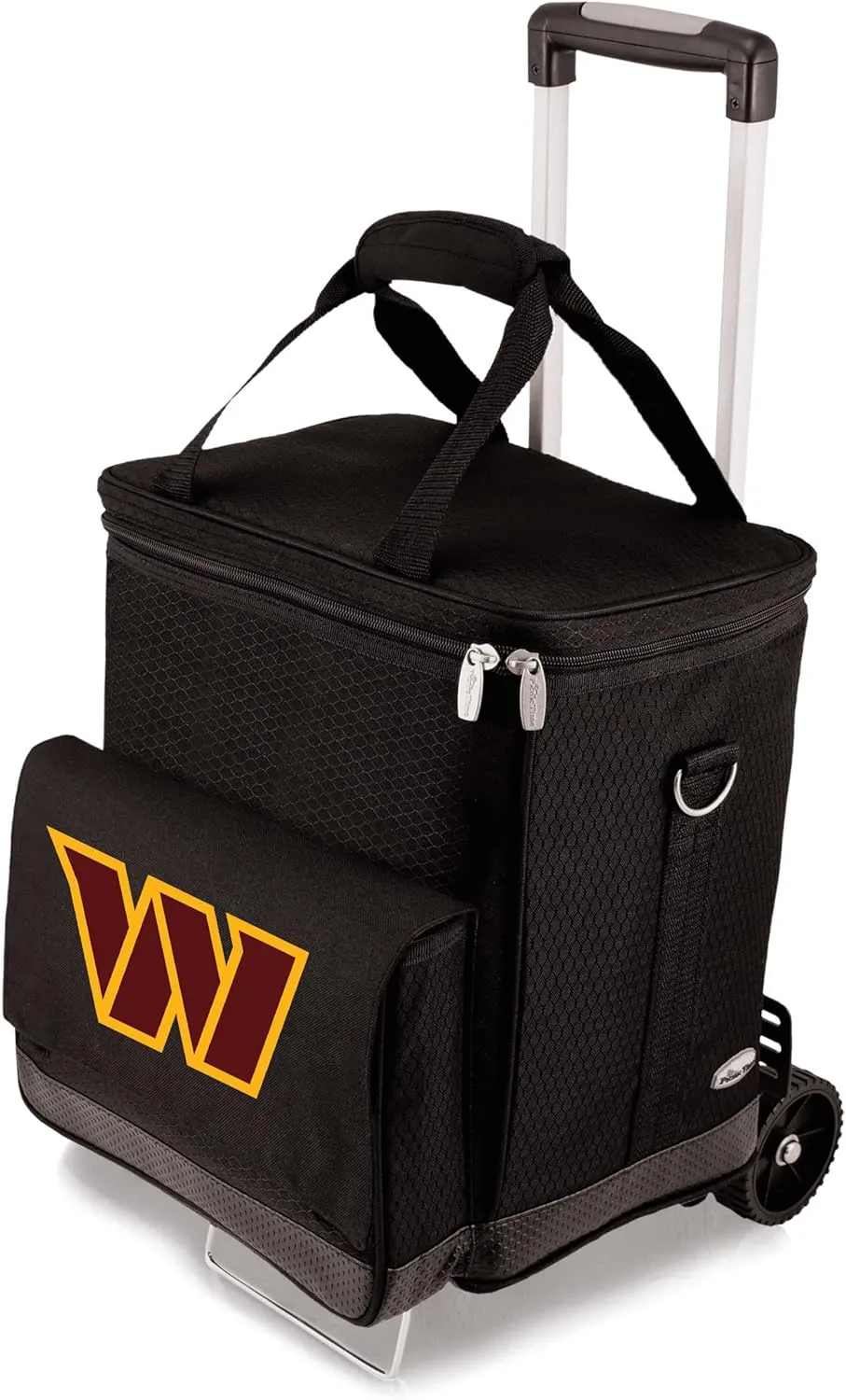 PICNIC TIME NFL Unisex-Adult NFL Cellar 6-Bottle Wine Carrier & Cooler Tote with Trolley