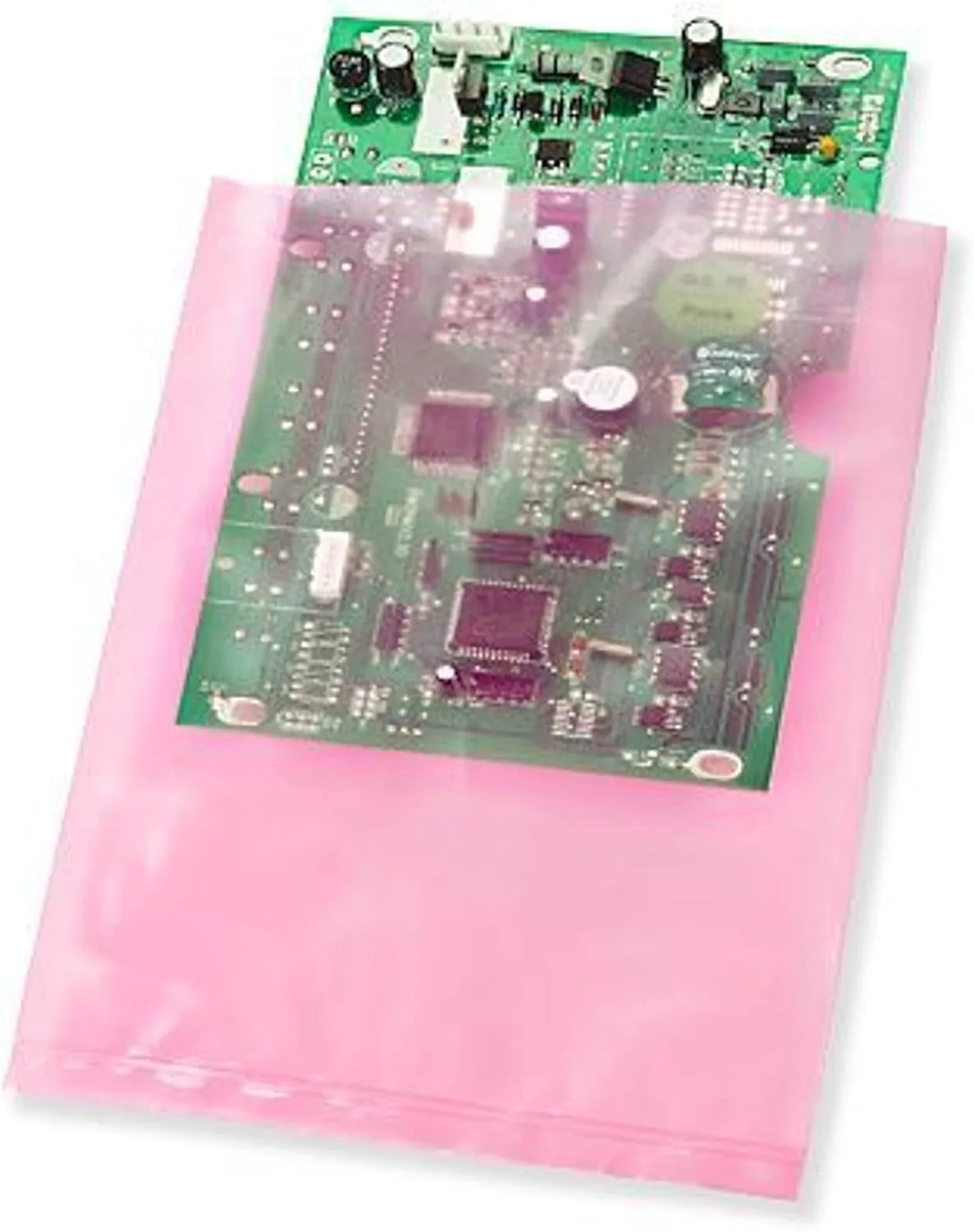 Pink Anti-Static Plastic Flat Bags - 12 x 18 & (100 Bags) 2 Mil Heavy Duty Plastic Bags | Heat Sealable Bags for Packaging Products | Plastic Baggies for Small Businesses