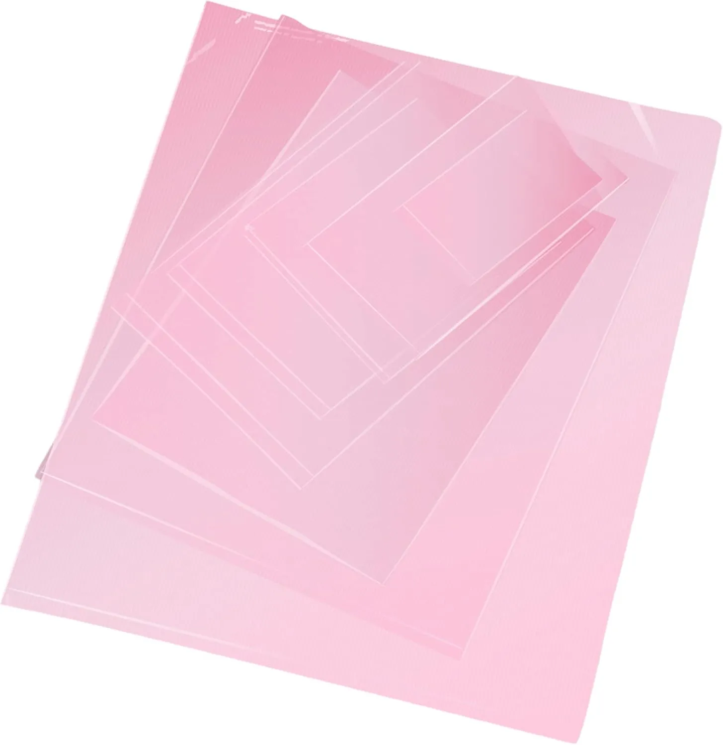 Pink Anti-Static Plastic Flat Bags - 12 x 18 & (100 Bags) 2 Mil Heavy Duty Plastic Bags | Heat Sealable Bags for Packaging Products | Plastic Baggies for Small Businesses