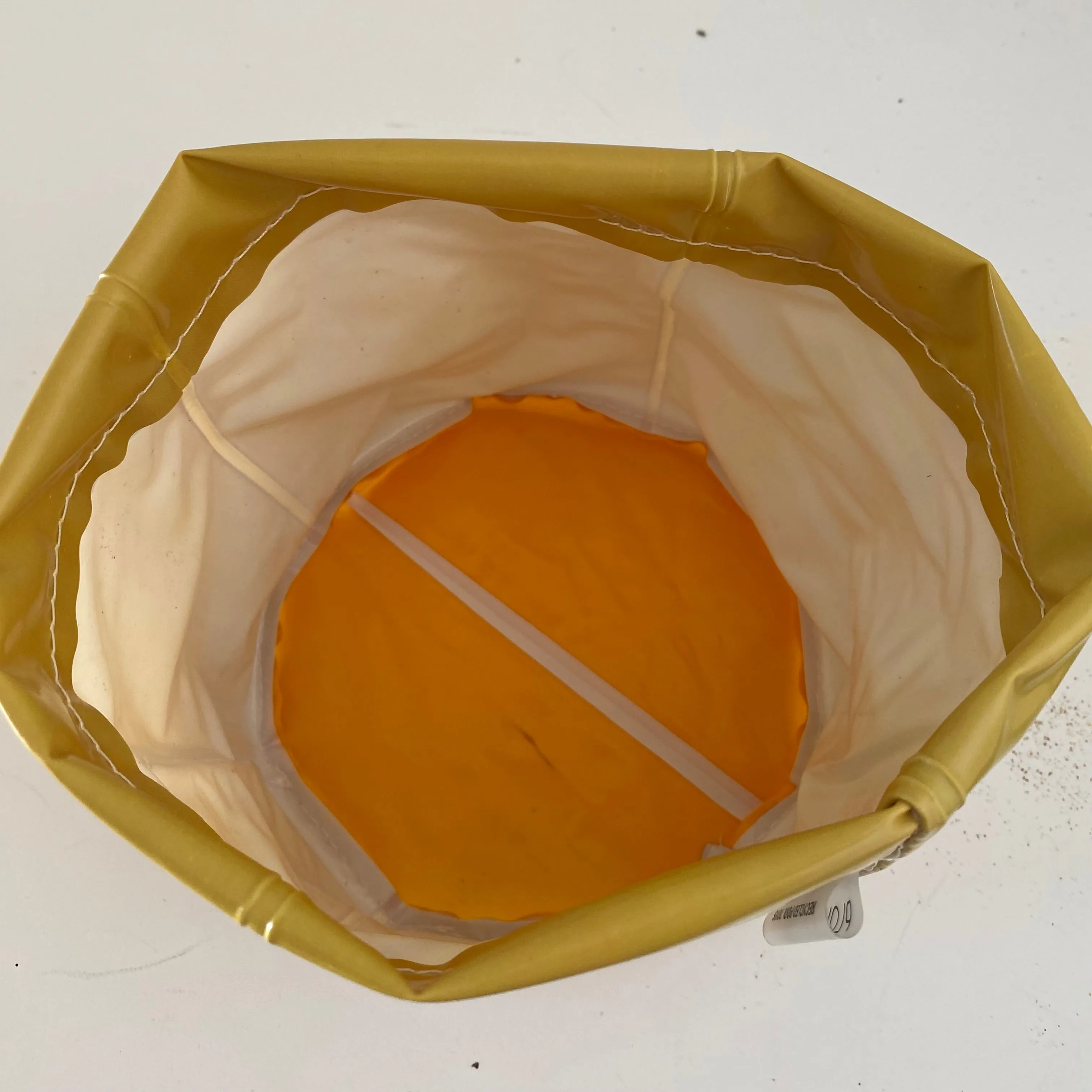 Planter, Plant pot, Storage basket or Desk Caddy - recycled inflatables