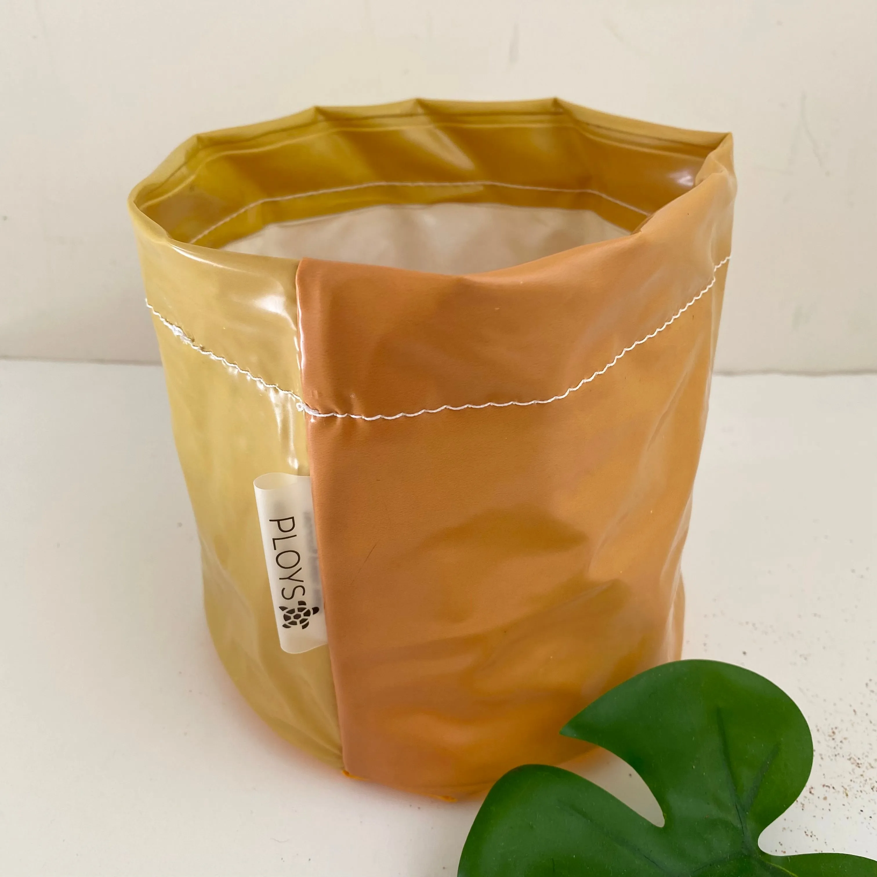 Planter, Plant pot, Storage basket or Desk Caddy - recycled inflatables