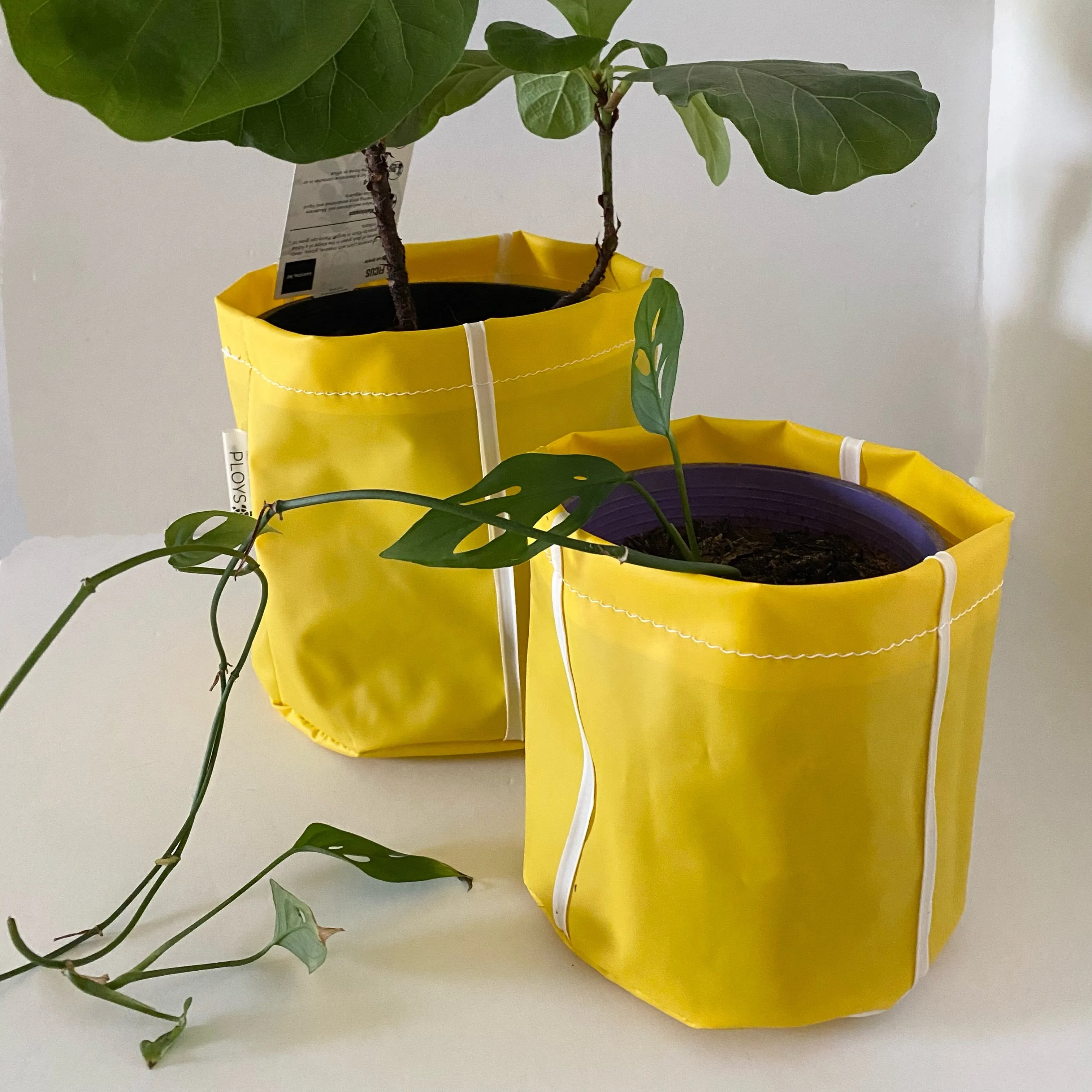 Planter, Plant pot, Storage basket or Desk Caddy - recycled inflatables