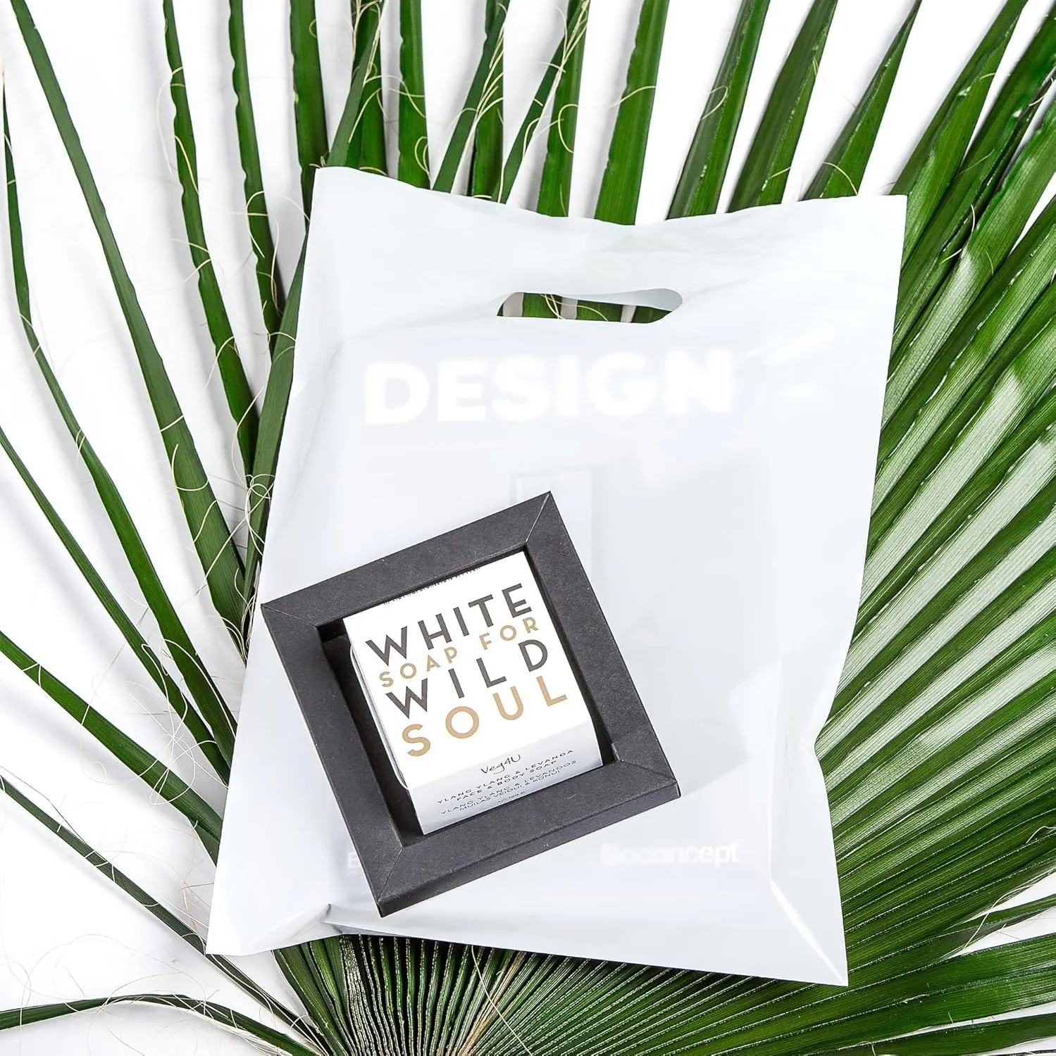 Plastic Shopping Bag with Die Cut Handle 12" x 15" White Plastic Merchandise Bags with Handle 100 Pack for Retail, Heavy Duty Bulk Bags