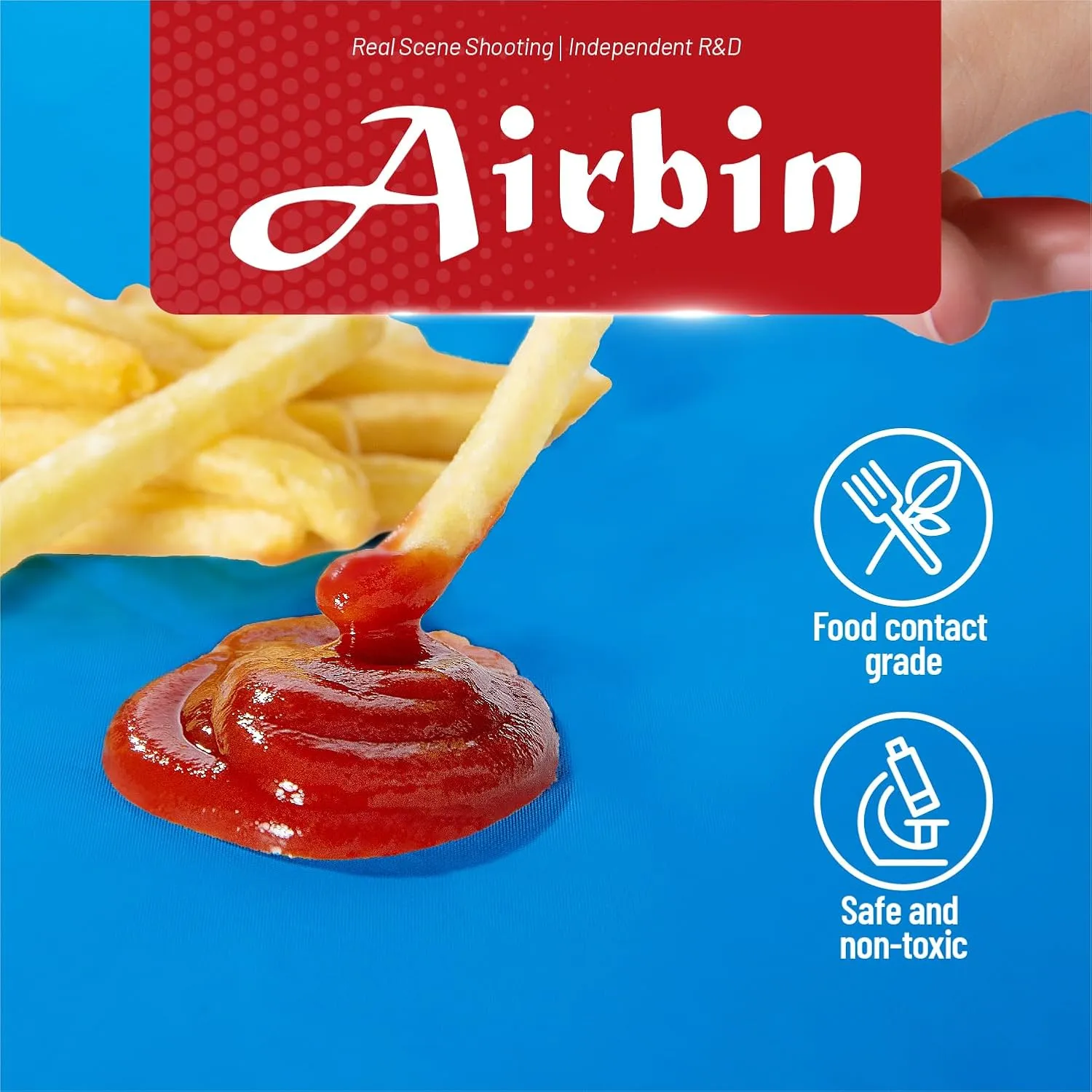 Plastic Table Cloth, 310 Ft X 54 in Disposable Tablecloth Blue Tablecloth Premium PEVA Plastic Table Cloth Disposable with Any Cut Sliding Cutters for Picnics, Parties, Birthdays, Festivals