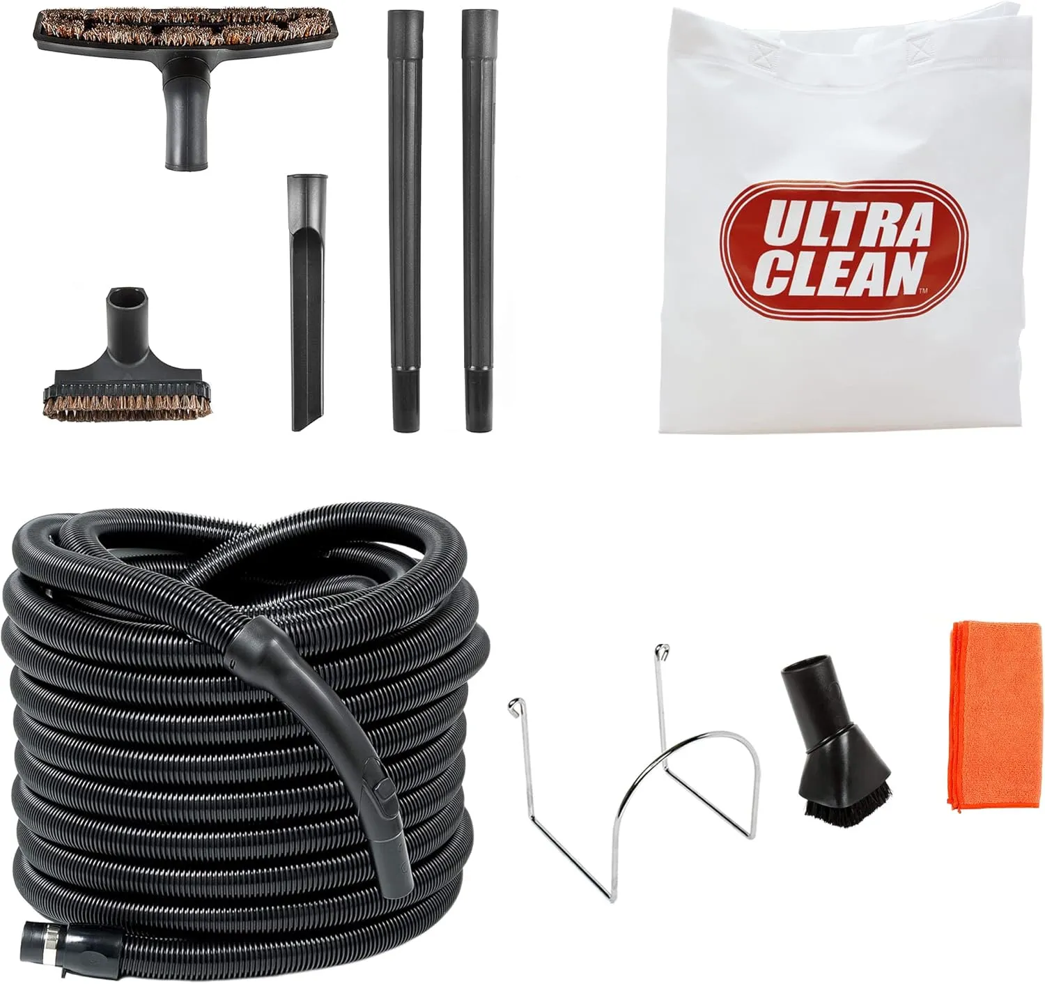 Plastiflex Premium (30) Central Vacuum Garage Kit 30'