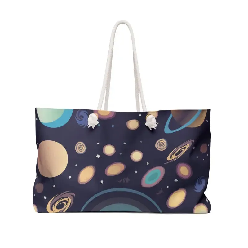 Polyester Weekender Bag for Universe Getaways