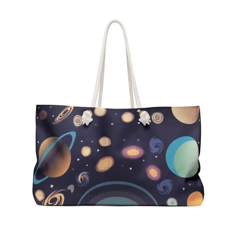 Polyester Weekender Bag for Universe Getaways